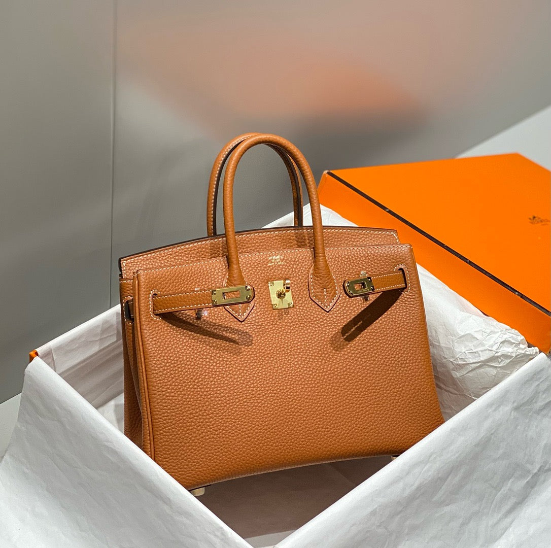 Birkin Style Bag – 30cm Togo Leather | $500 All-Inclusive | Free Shipping