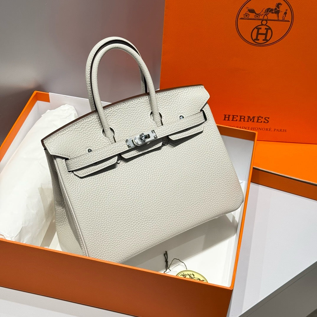 Birkin Style Bag – 30cm Togo Leather | $500 All-Inclusive | Free Shipping