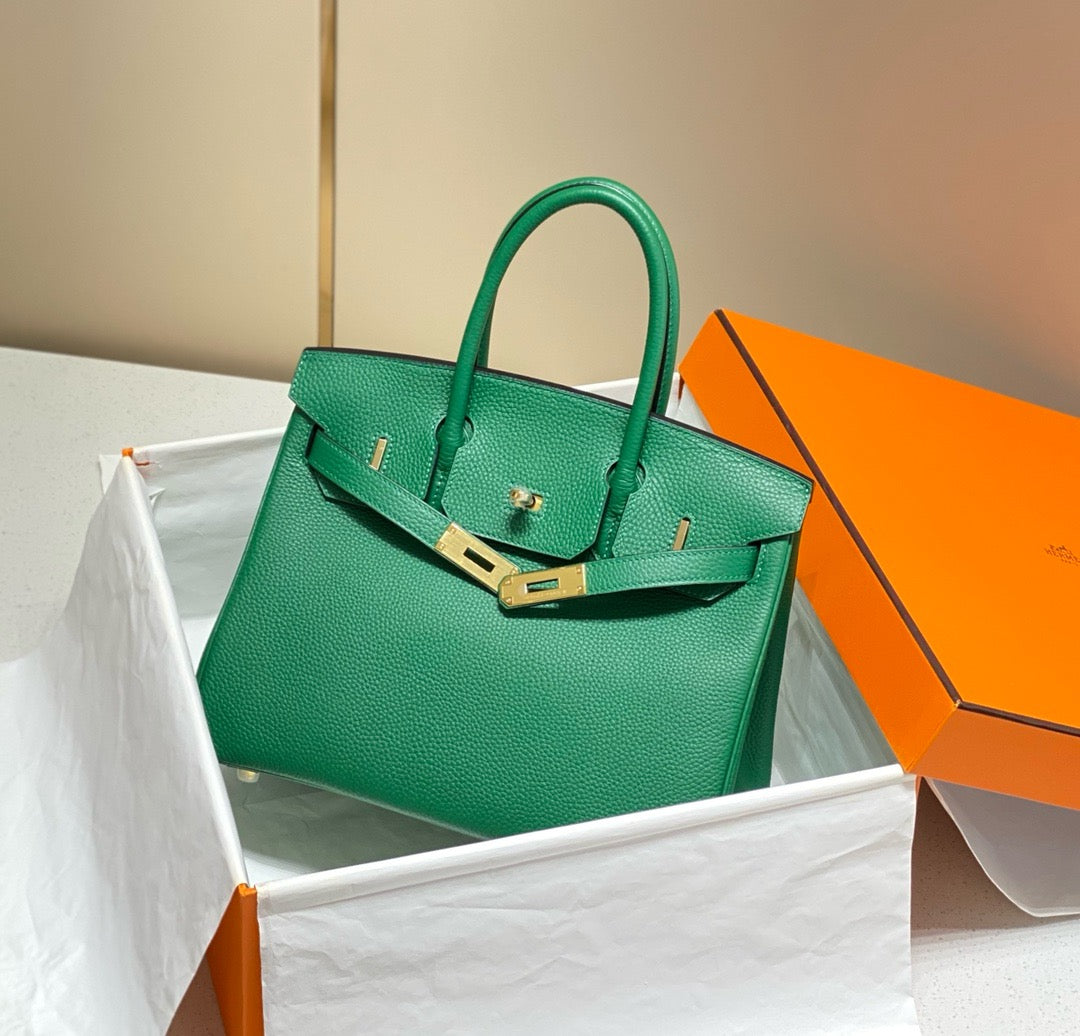 Birkin Style Bag – 30cm Togo Leather | $500 All-Inclusive | Free Shipping