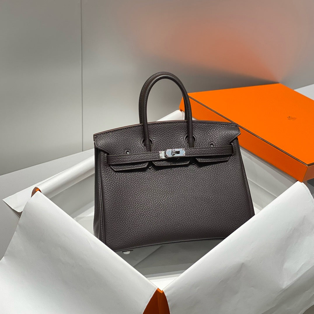 Birkin Style Bag – 30cm Togo Leather | $500 All-Inclusive | Free Shipping