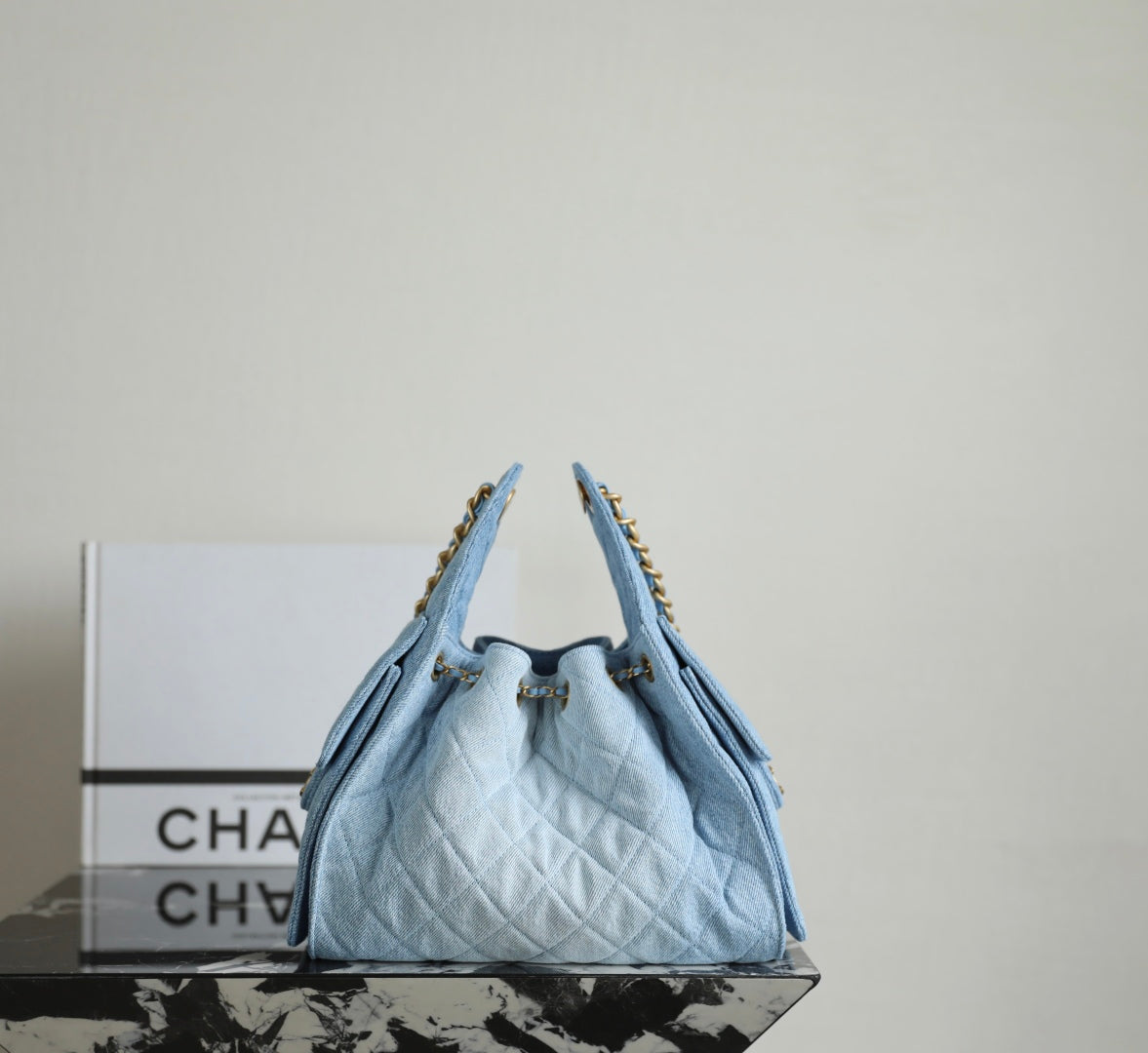 Denim Hobo Bag