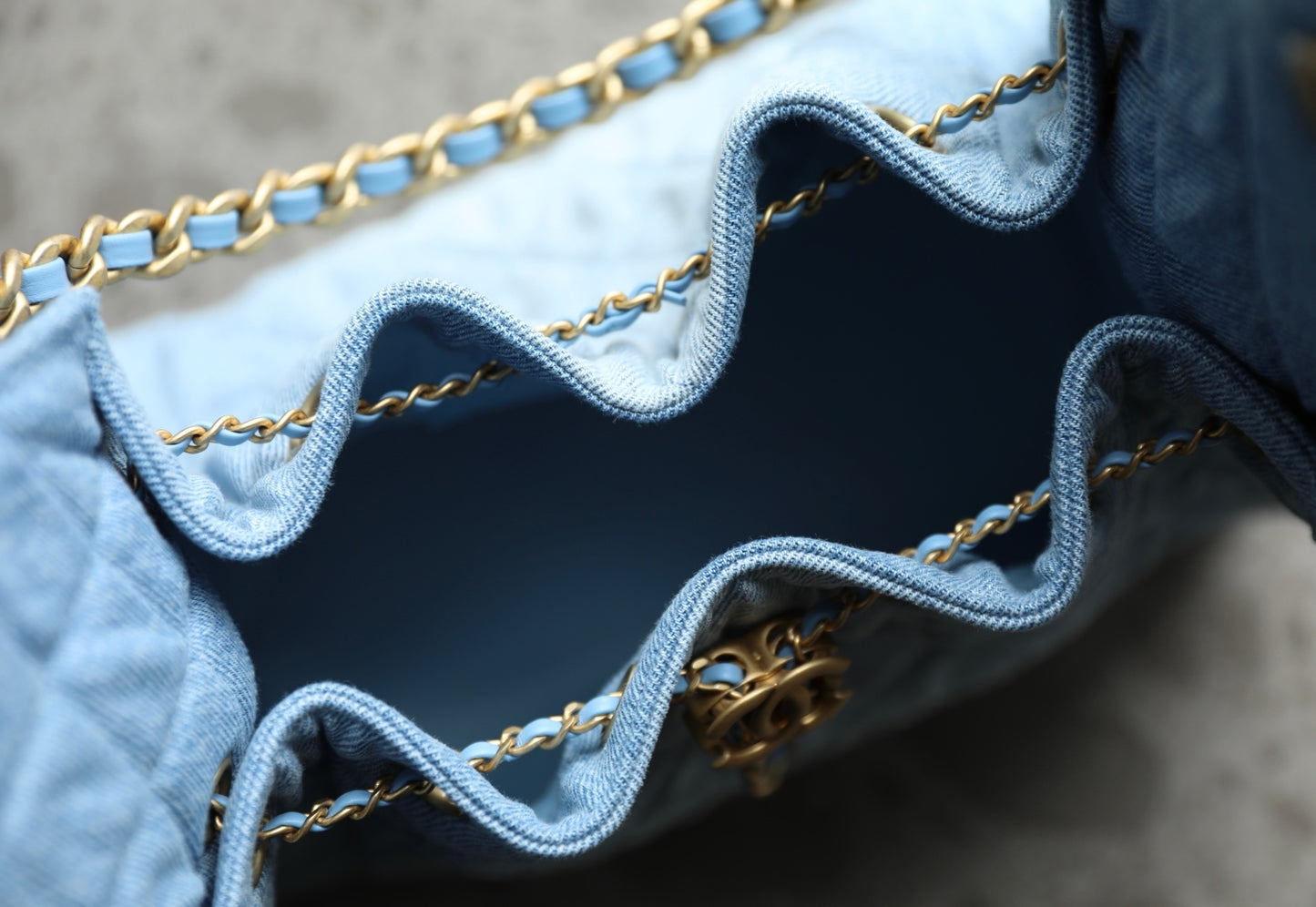 Denim Hobo Bag